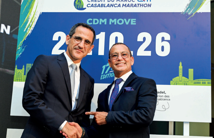 Casablanca Marathon : Crédit du Maroc entre dans la course
